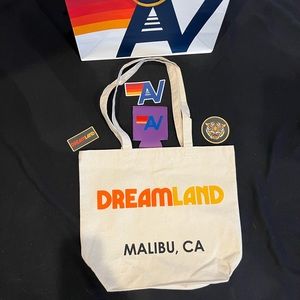 - New Aviator Nation Malibu Dreamland Tote Bag with Swag